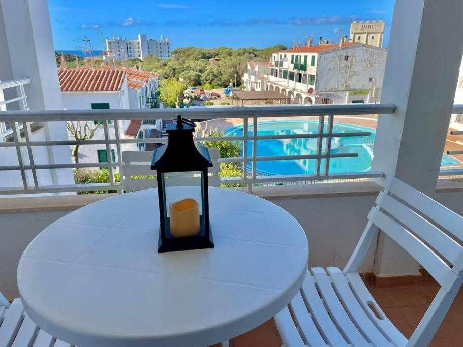 Apartamento con piscina junto a la playa - TURQUETA. Cala'N Blanes  Exterior foto